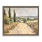 Stupell Industries Rural Trail Landscape Floating Frame Design by Petal Prints Design
